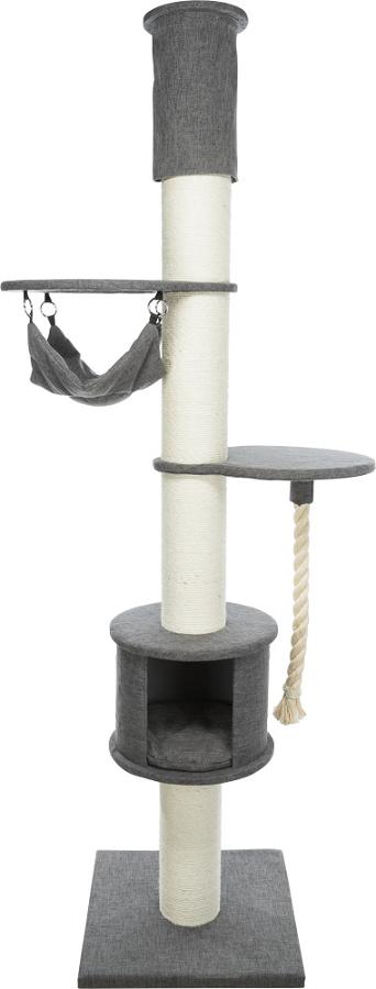 Trixie Fidele XXL кігтеточка ігровий комплекс до стелі для котів 220-250 см (44702) Trixie Fidele XXL кігтеточка ігровий комплекс до стелі для котів 220-250 см (44702)